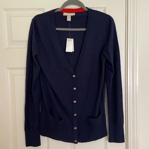 New Cardigan Sweater Navy Blue